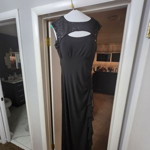 Black formal dress
